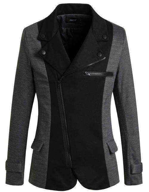 Men's Casual Dark Grey Coat- - *Door delivery for only R45*