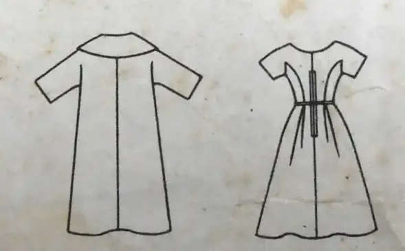 *VERY RARE FIND* VINTAGE BUTTERICK 9927 DRESS & COAT SIZE 16 BUST 36 COMPLETE-NO SEWING INSTRUCTIONS