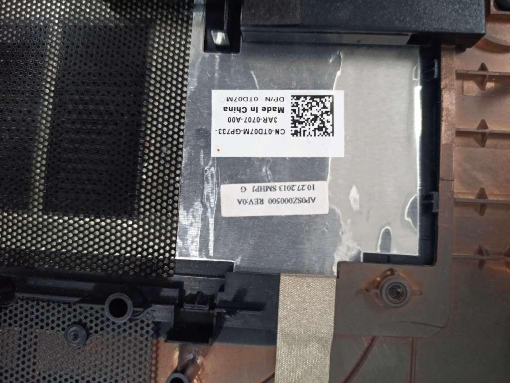 Dell Inspiron 15-3521 Bottom Base Cover Case 0YXMG9, AP0SZ000410