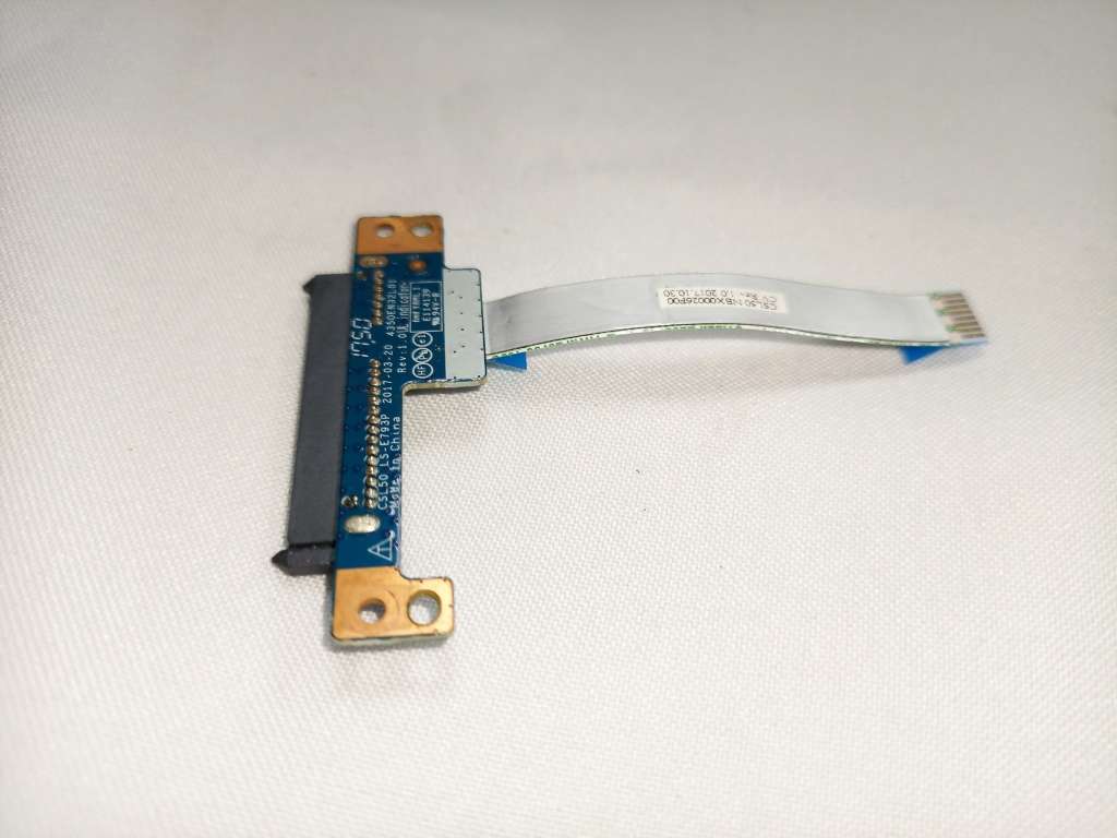 HP 15-BS HDD Hard Drive Connector Board With Cable NBX00026F00 LS-E793P 4350EN3