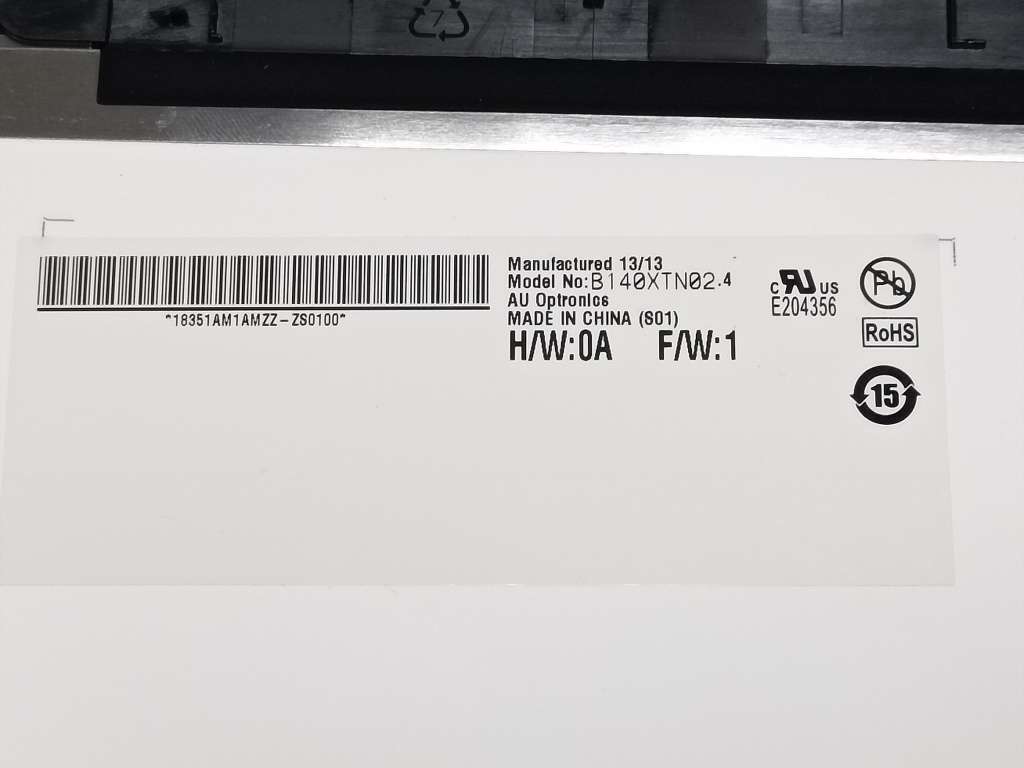 Acer Aspire LCD Touch Screen Panel Assemby 6-53 6m.mmun7.001