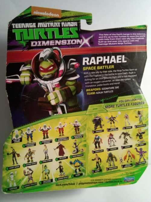 Teenage Mutant Ninja Turtles Nickelodeon Dimension X Raphael Action Figure [Space Battler]