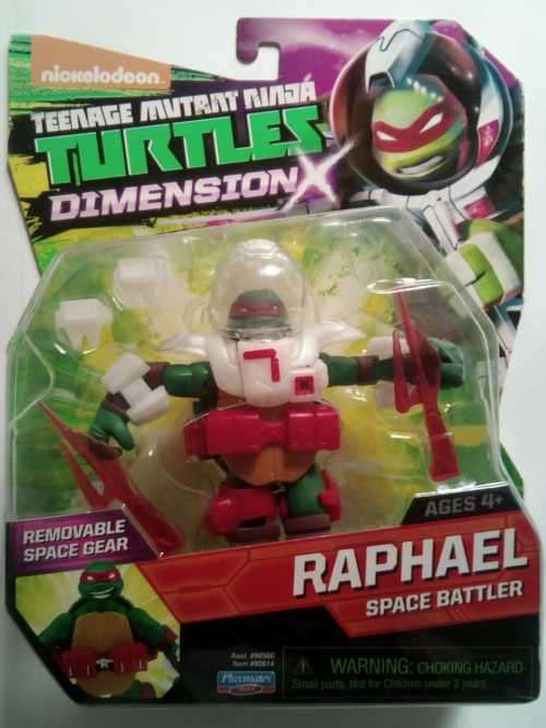 Teenage Mutant Ninja Turtles Nickelodeon Dimension X Raphael Action Figure [Space Battler]