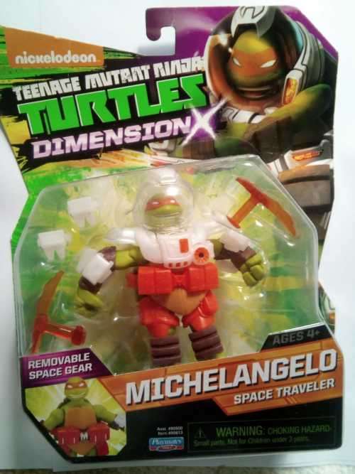Teenage Mutant Ninja Turtles Nickelodeon Dimension X Michelangelo Action Figure [Space Traveler]