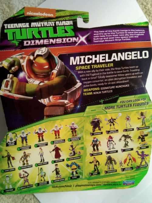 Teenage Mutant Ninja Turtles Nickelodeon Dimension X Michelangelo Action Figure [Space Traveler]