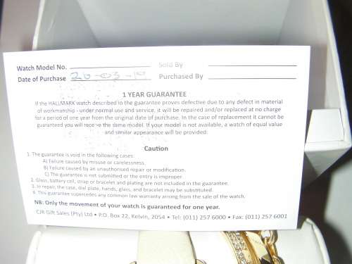 Hallmark Ladies Gold Box Set