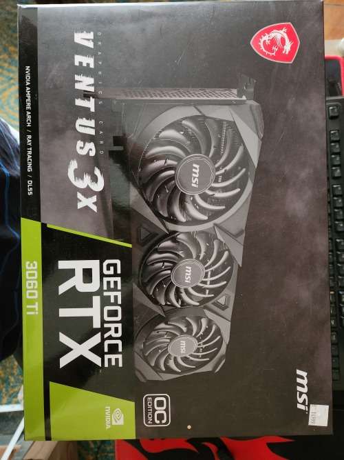 GeForce RTX 3060 Ti VENTUS 3X 8GD6X OC