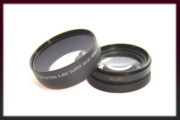 58mm 0.45x Wide Angle & Macro Conversion Lens 0.45x 58 (Set of 2 lenses)