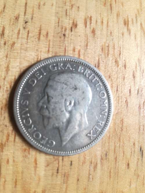 1933 Great Britain Silver Shilling Nice Original VG KM-833 CHN