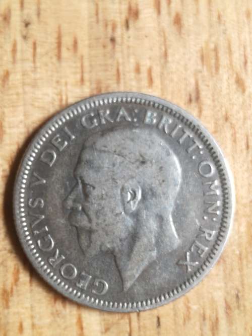 1933 Great Britain Silver Shilling Nice Original VG KM-833 CHN