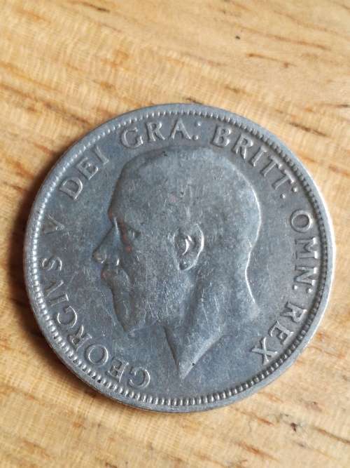 AMAZING OFFER 1928 United Kingdom Great Britain GEORGE V Silver One Florin Coin UG VG10