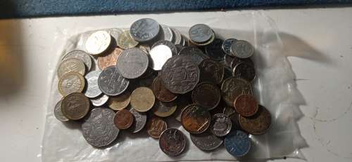 A large uninspected collection of Vintage European and what have you coins