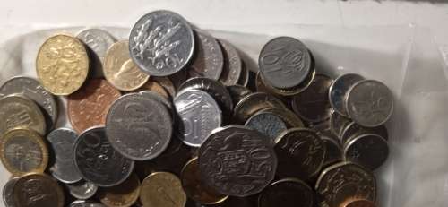 A large uninspected collection of Vintage European and what have you coins