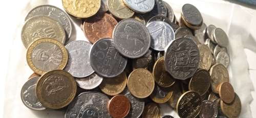 A large uninspected collection of Vintage European and what have you coins