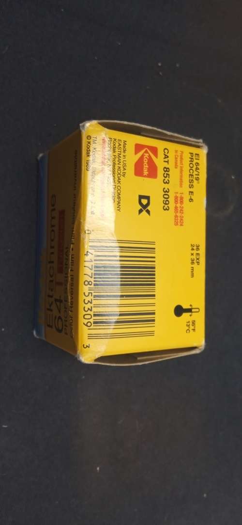 Kodak Unopened Ektachrome 64T  Tungsten Reversal film