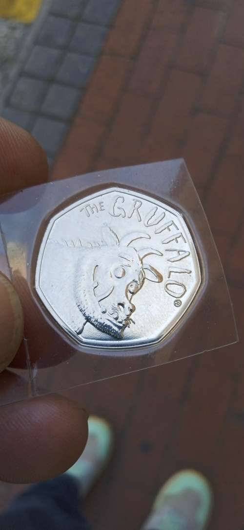 Rare &Very Collectable The Gruffalo 2019 UK 50p Brilliant Uncirculated Coin
