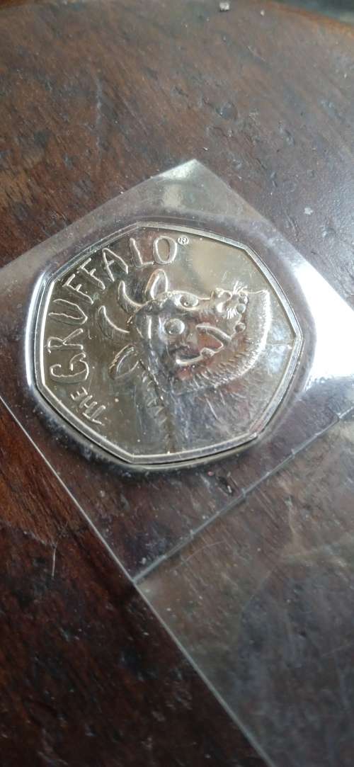 Rare &Very Collectable The Gruffalo 2019 UK 50p Brilliant Uncirculated Coin