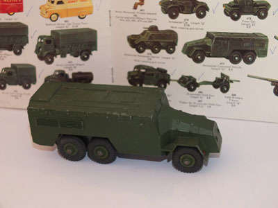 Dinky 677 Armoured Command Vehicle made in England Meccano Ltd. Matchbox Corgi see other auctions.