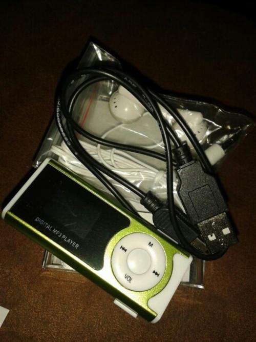 Mini MP3/4 Player with LED Screen and Flashlight