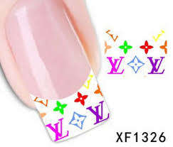 WATER TRANSFER FULL NAIL ART STICKER