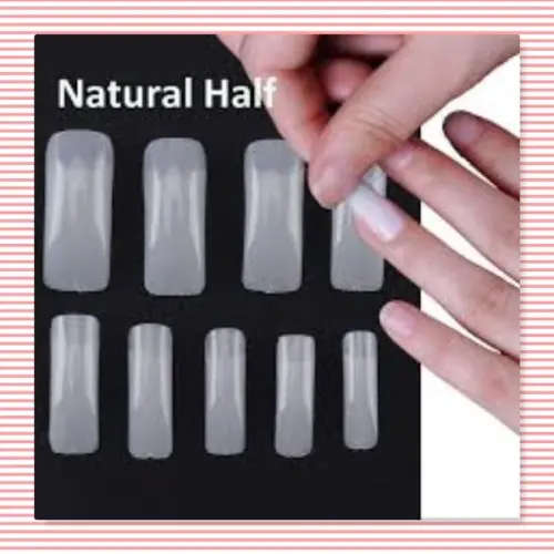 500 PC s non/cut out tips