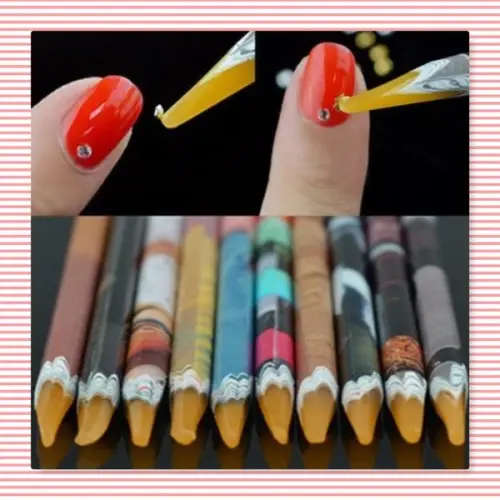 WAX RHINESTONE PICK - UP PEN