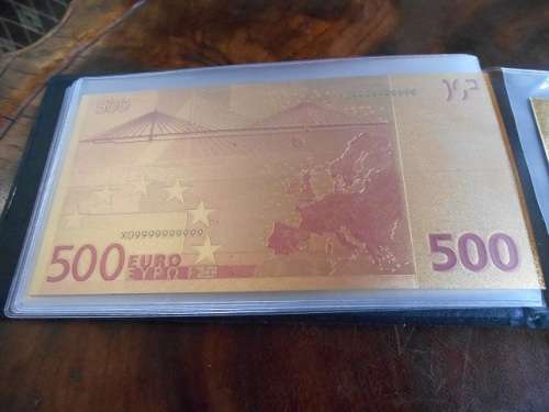 Perfect Gift, 24K Gold Banknote Collection in Collectors Folder