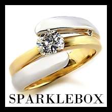 ***R50 STARTING PRICE***6CT Solitaire Cubic Zirconia Ring***SIZE 8