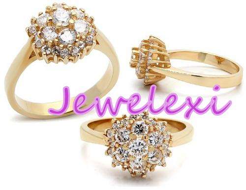 3.75 Carat Ladies Cluster CZ Ring - SIZE 7