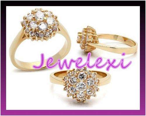 3.75 Carat Ladies Cluster CZ Ring - SIZE 9