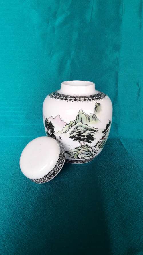 A beautiful ginger jar