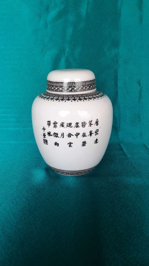 A beautiful ginger jar