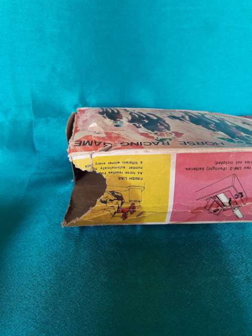 Vintage horse racing game