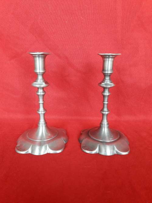 A beautiful pair of EPNS candlesticks