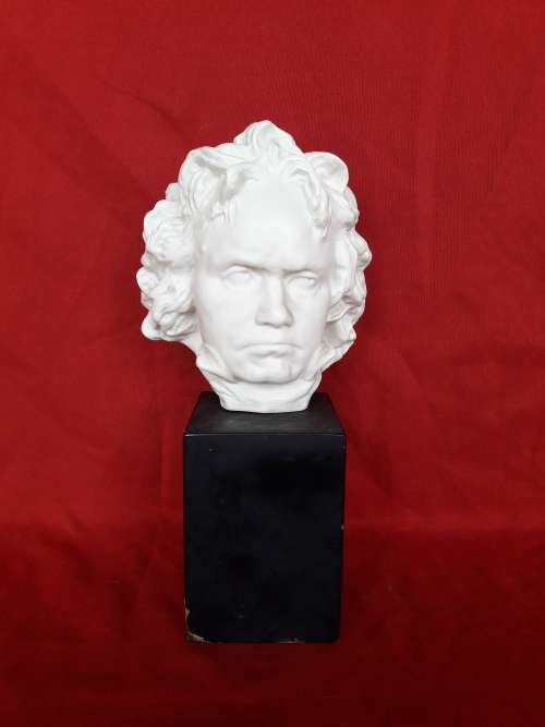A porcelain Rosenthal figure of Beethoven