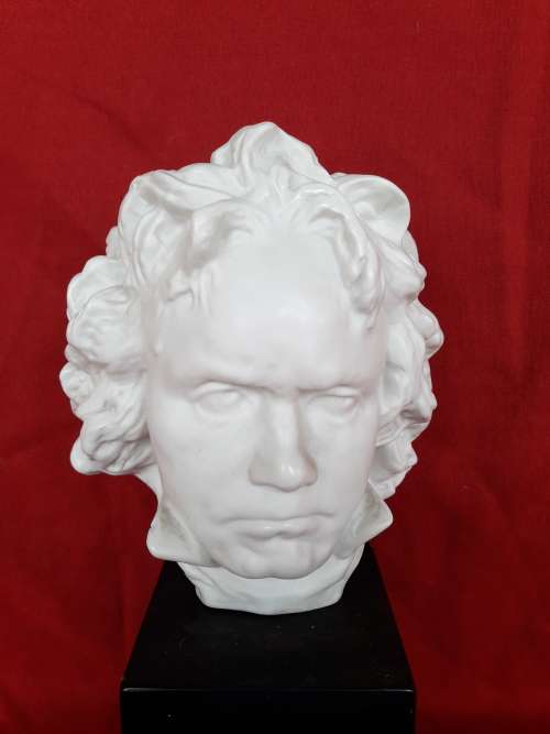 A porcelain Rosenthal figure of Beethoven