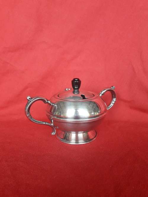 A stunning silver plated tea set
