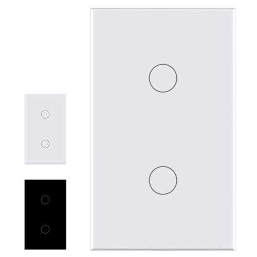 Smart Light Touch Switch, 2 Gang | WiFi Tuya Smart Life