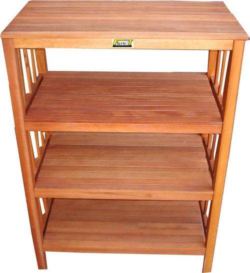 Shelving Unit 4 Shelves (Solid HARDwood)