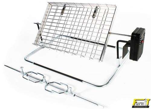 Rotisserie (LARGE Flat basket & Spit)