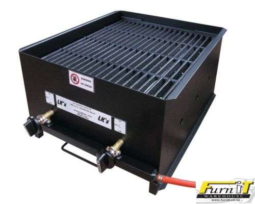 Gas Braai 2-burner - Mild Steel
