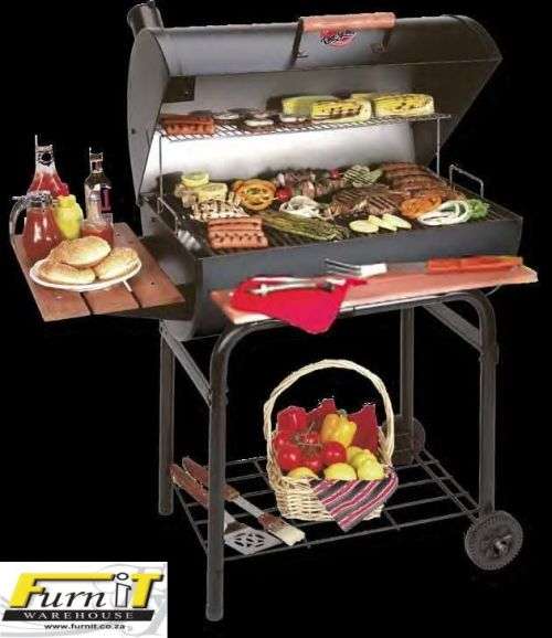 OUTLAW BBQ (Char-Griller) - Braai & Smoker - Mild Steel