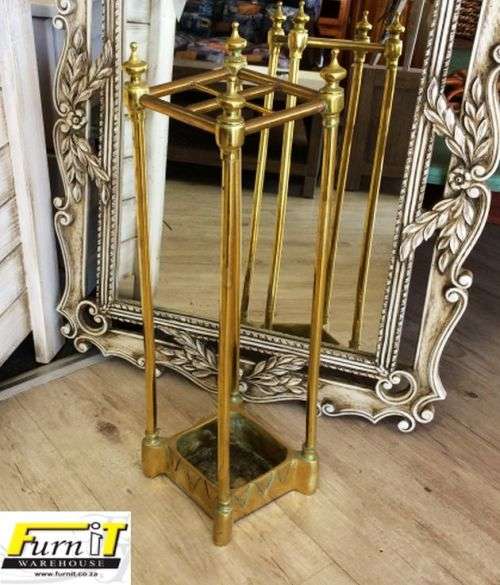 Brass STAND for Walking Sticks / Umbrella's - Vintage - RARE
