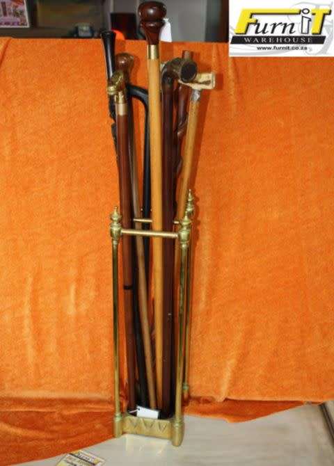 Brass STAND for Walking Sticks / Umbrella's - Vintage - RARE
