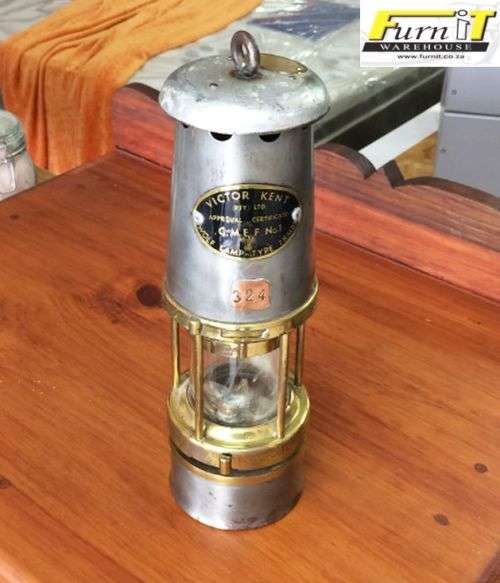WOLF No 7 Miners Safety Lamp - Free Shipping