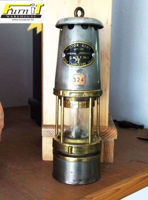 WOLF No 7 Miners Safety Lamp - Free Shipping