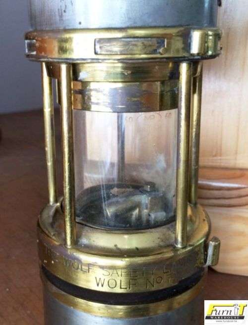 WOLF No 7 Miners Safety Lamp - Free Shipping