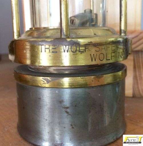 WOLF No 7 Miners Safety Lamp - Free Shipping