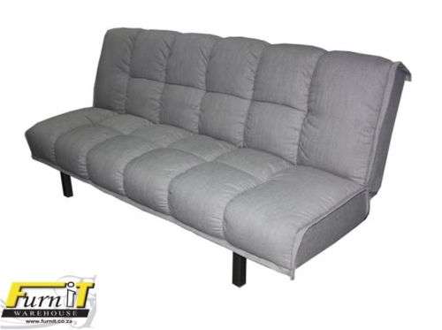 SLEEPER COUCH (Louise) - Grey fabric
