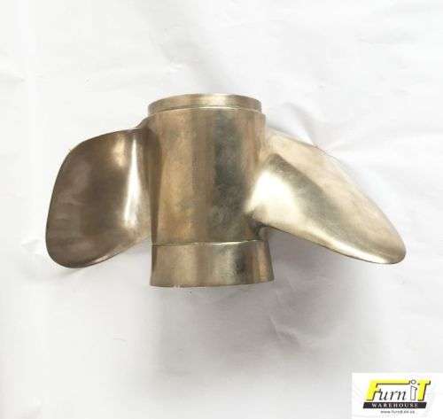 Vintage Brass Ship / Boat Propeller - Identification Marking - Good Condition